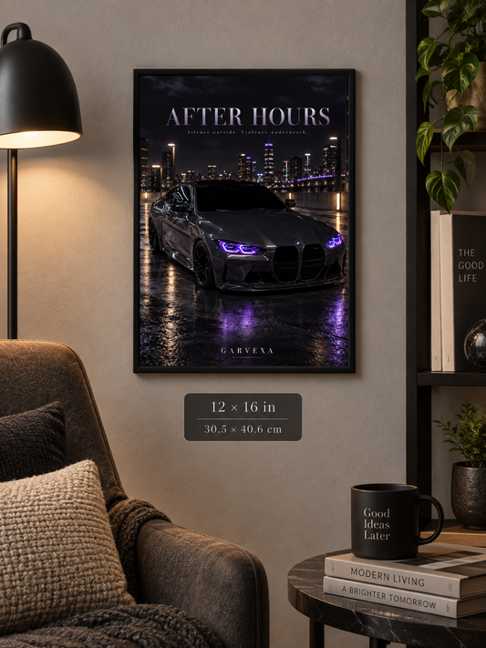 After Hours - Framed Poster