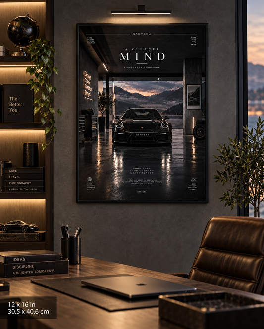 'MIND' - Framed Poster