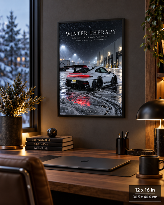 Winter Therapy - Framed Poster