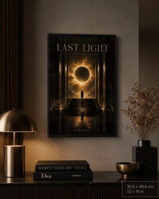 Last Light - Framed Poster